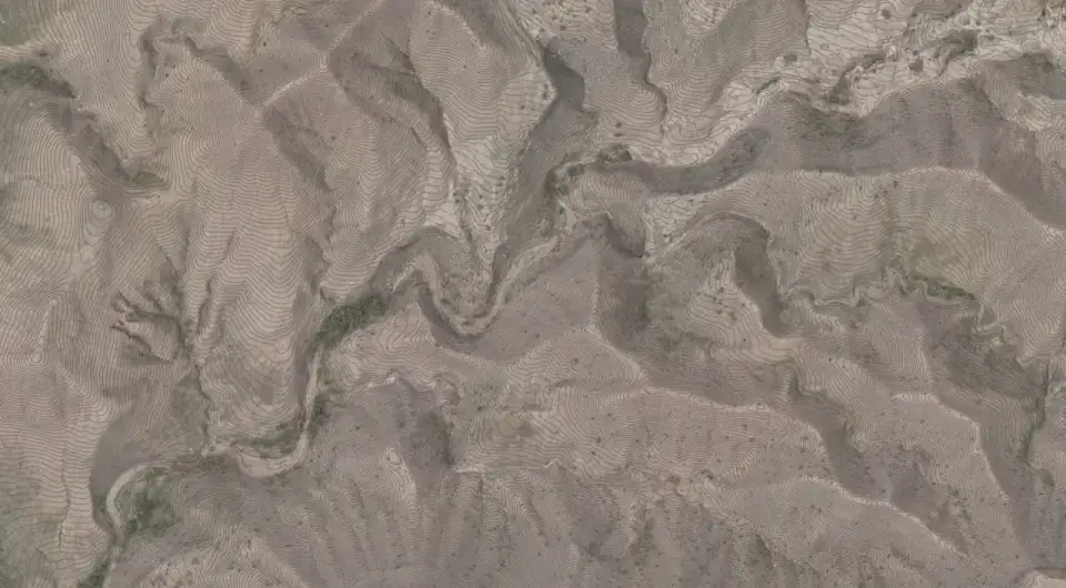 Kurdameer aerial orthomosaic and terrain analysis