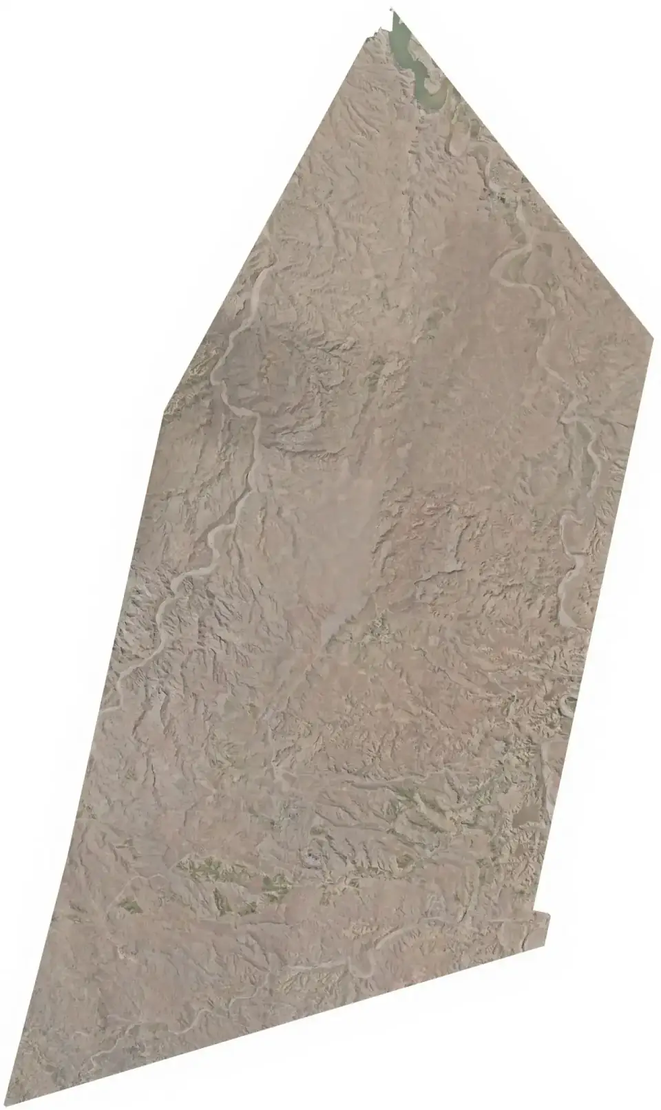 Full 105 km² concession area orthomosaic deliverable