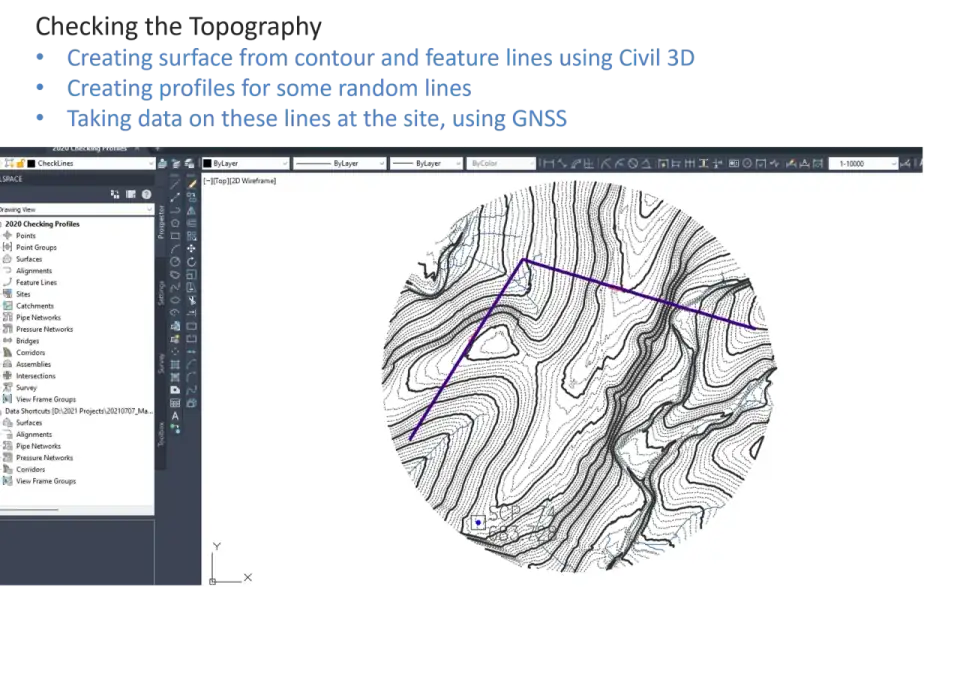 ECW orthomosaic conversion for CAD integration