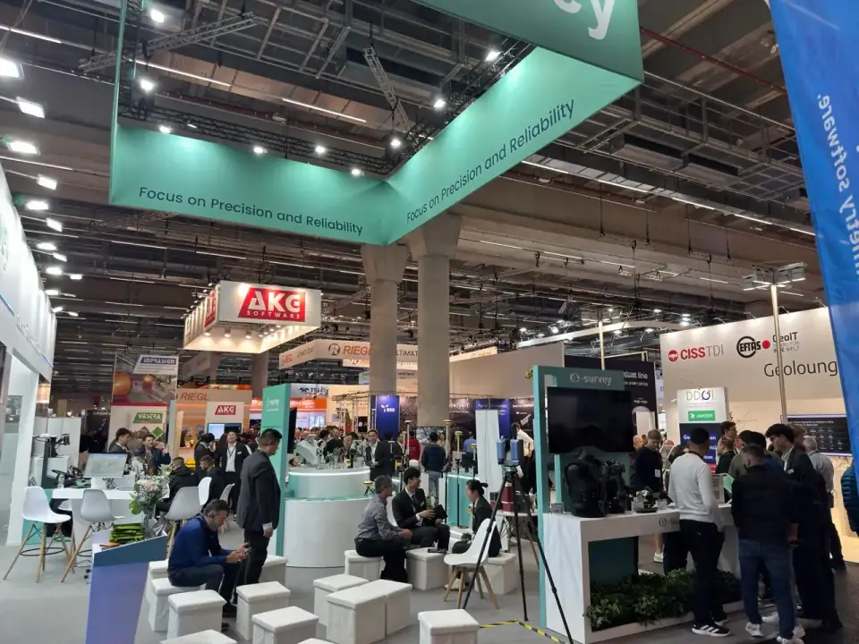 INTERGEO 2025 — live demo booth