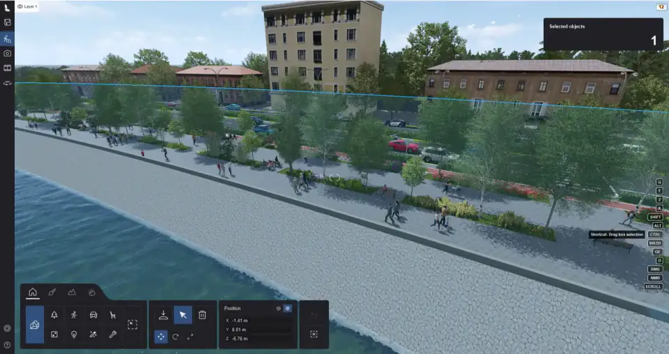 Lumion urban rendering