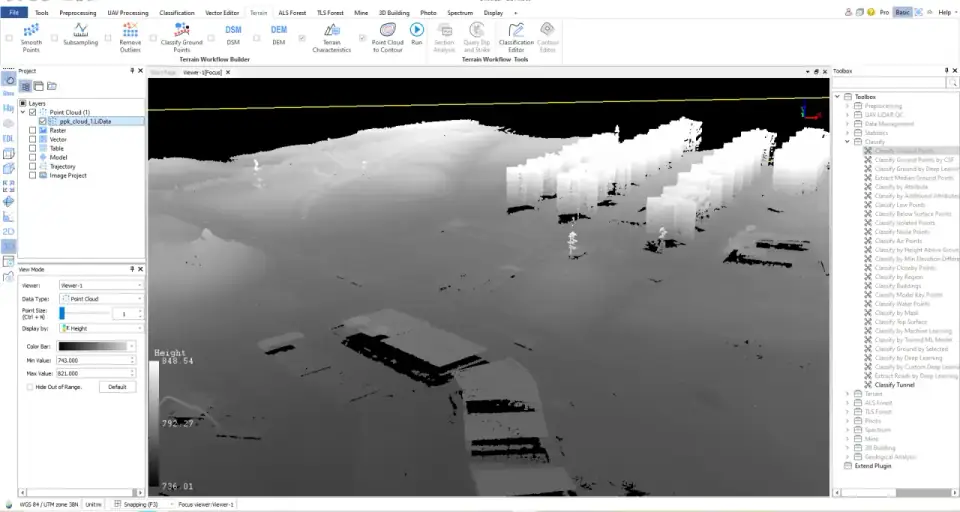 Civil 3D surface model
